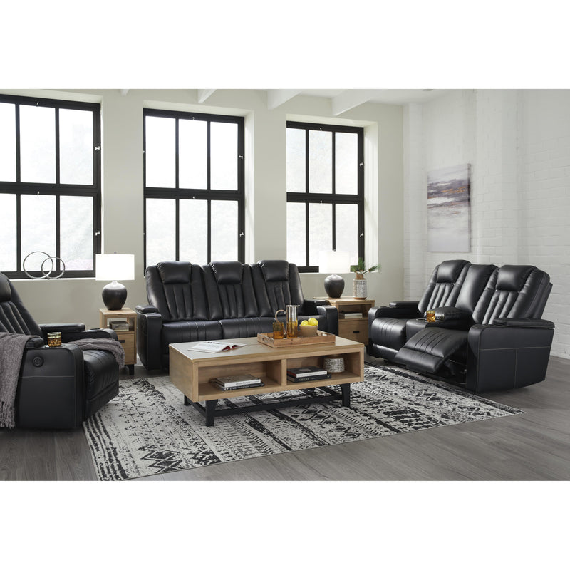 Signature Design by Ashley Center Point Leather Look Recliner with Wall Recline 2400429 IMAGE 10