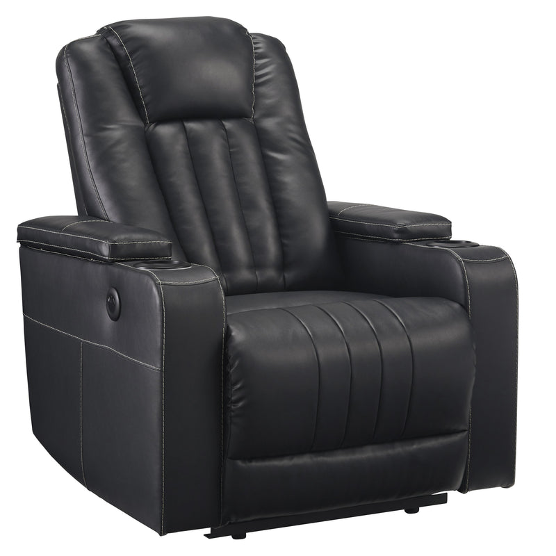 Signature Design by Ashley Center Point Leather Look Recliner with Wall Recline 2400429 IMAGE 1