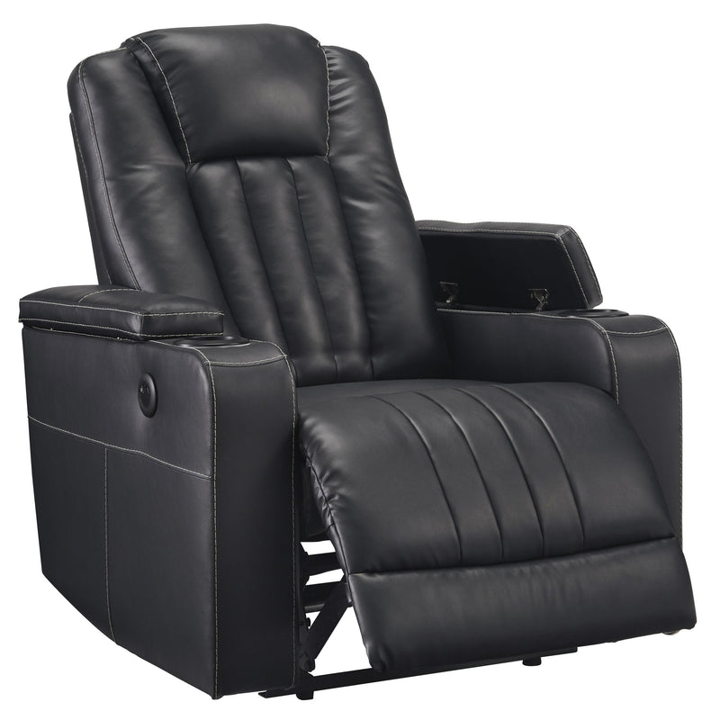 Signature Design by Ashley Center Point Leather Look Recliner with Wall Recline 2400429 IMAGE 2