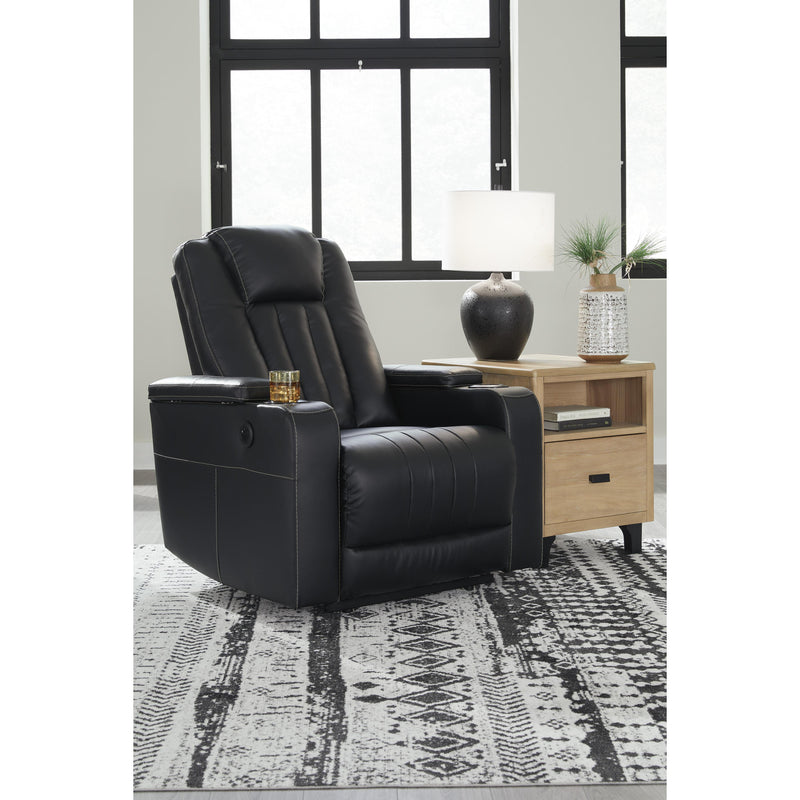Signature Design by Ashley Center Point Leather Look Recliner with Wall Recline 2400429 IMAGE 6