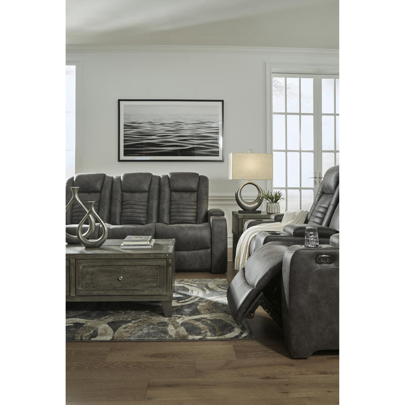Signature Design by Ashley Soundcheck Power Reclining Leather Look Loveseat 3060618 IMAGE 13