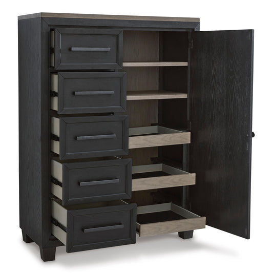Signature Design by Ashley Foyland B989-48 Door Chest | American Furniture of Slidell