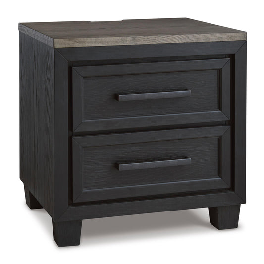 Signature Design by Ashley Foyland B989-92 Two Drawer Night Stand | American Furniture of Slidell