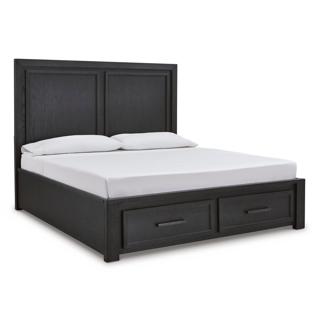  Signature Design by Ashley Foyland B989B4 King Panel Storage Bed IMAGE 1