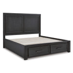  Signature Design by Ashley Foyland B989B4 King Panel Storage Bed IMAGE 4