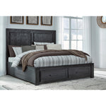  Signature Design by Ashley Foyland B989B4 King Panel Storage Bed IMAGE 5
