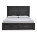  Signature Design by Ashley Foyland B989B5 California King Panel Storage Bed IMAGE 2
