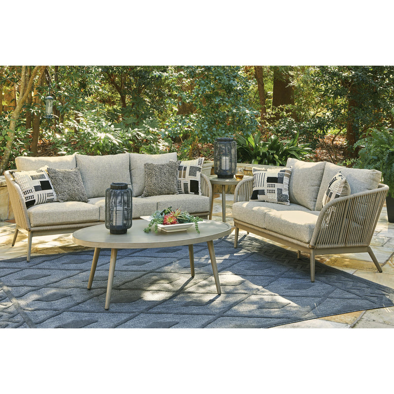 Signature Design by Ashley Outdoor Seating Loveseats P390-835 IMAGE 7