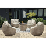 Signature Design by Ashley Danson P505-821 Swivel Lounge with Cushion | American Furniture of Slidell