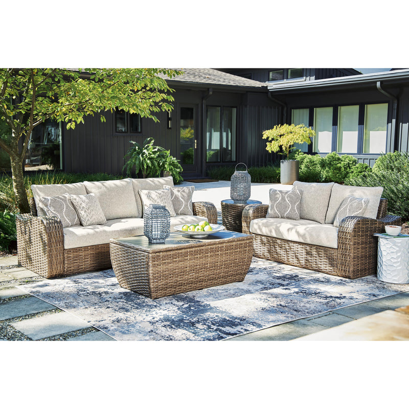 Signature Design by Ashley Outdoor Seating Loveseats P507-835 IMAGE 7