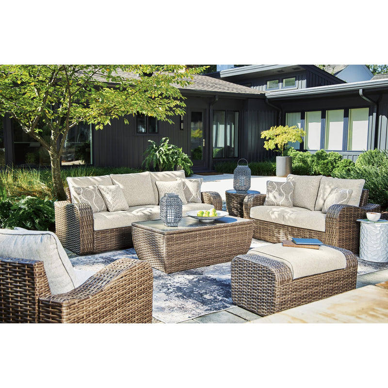 Signature Design by Ashley Outdoor Seating Loveseats P507-835 IMAGE 8