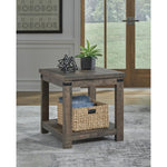 Signature Design by Ashley Hollum T466-2 Square End Table | American Furniture of Slidell
