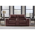 Signature Design by Ashley Alessandro U2550118 Power Reclining Loveseat with Console and Adjustable Headrest | American Furniture of Slidell