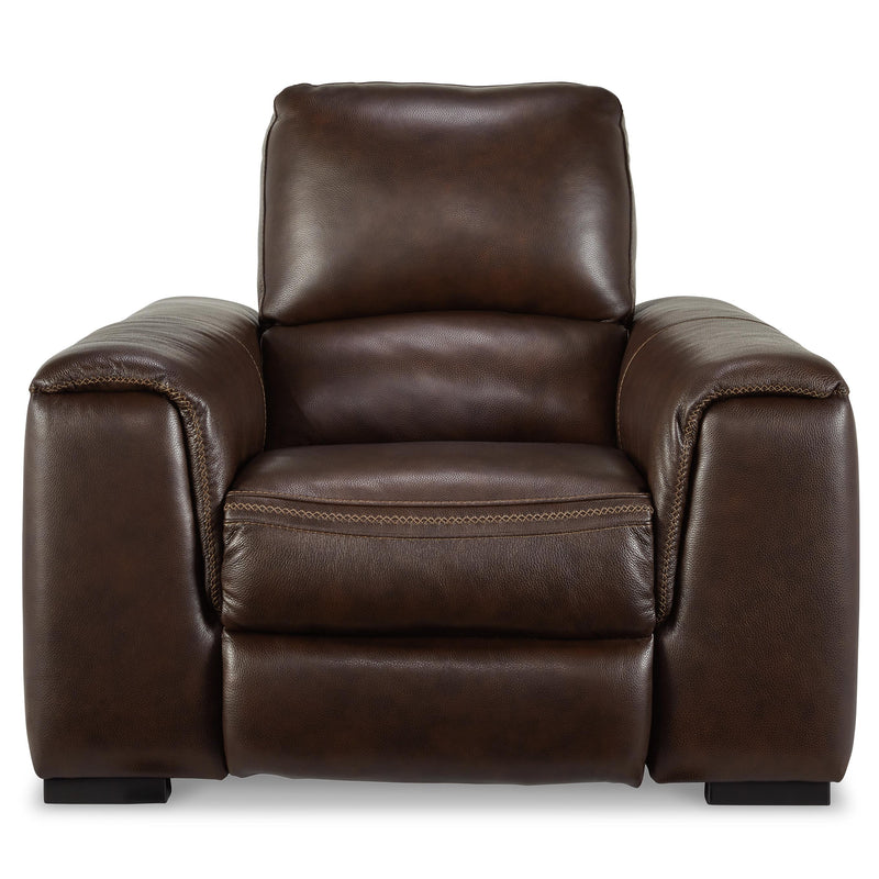Signature Design by Ashley Alessandro Power Leather Match Recliner U2550213 IMAGE 3