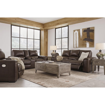  Signature Design by Ashley Alessandro U2550218 Power Reclining Loveseat with Console and Adjustable Headrest IMAGE 15
