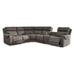  Signature Design by Ashley Hoopster 23703S5 6 pc Power Reclining Sectional IMAGE 1