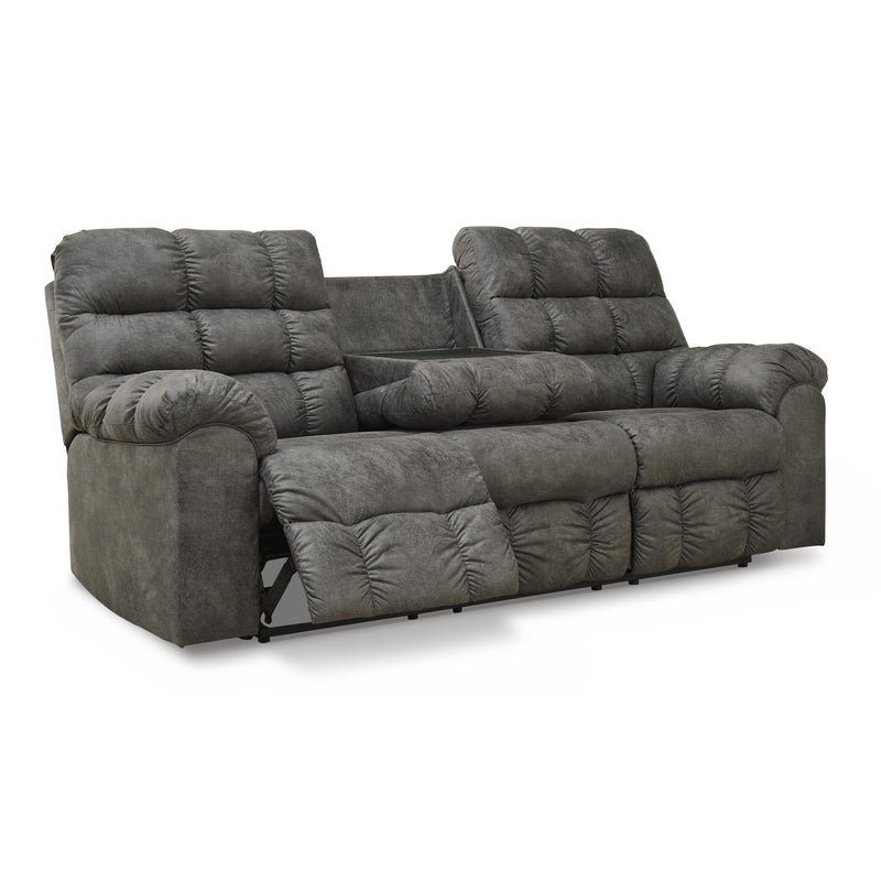 Signature Design by Ashley Derwin Reclining Leather Look Sofa 2840289 IMAGE 2