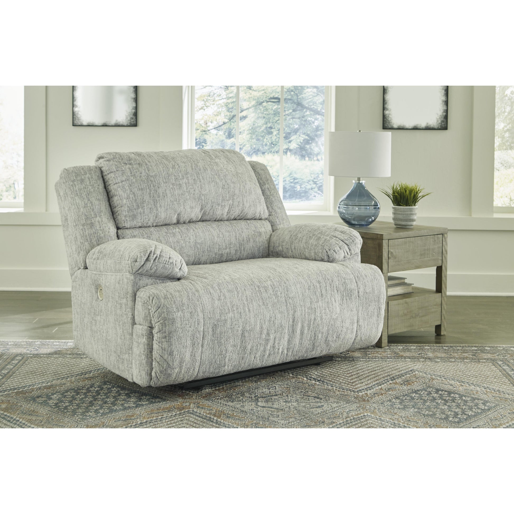 Signature Design by Ashley McClelland Power Fabric Recliner with Wall Recline 2930282 IMAGE 6