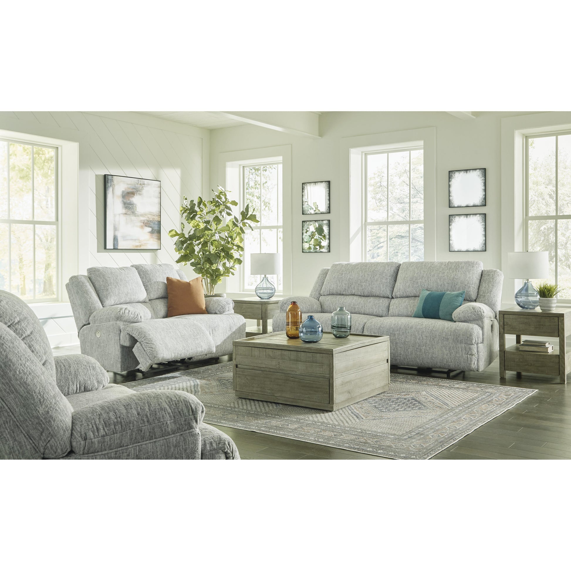 Signature Design by Ashley McClelland Power Fabric Recliner with Wall Recline 2930282 IMAGE 9