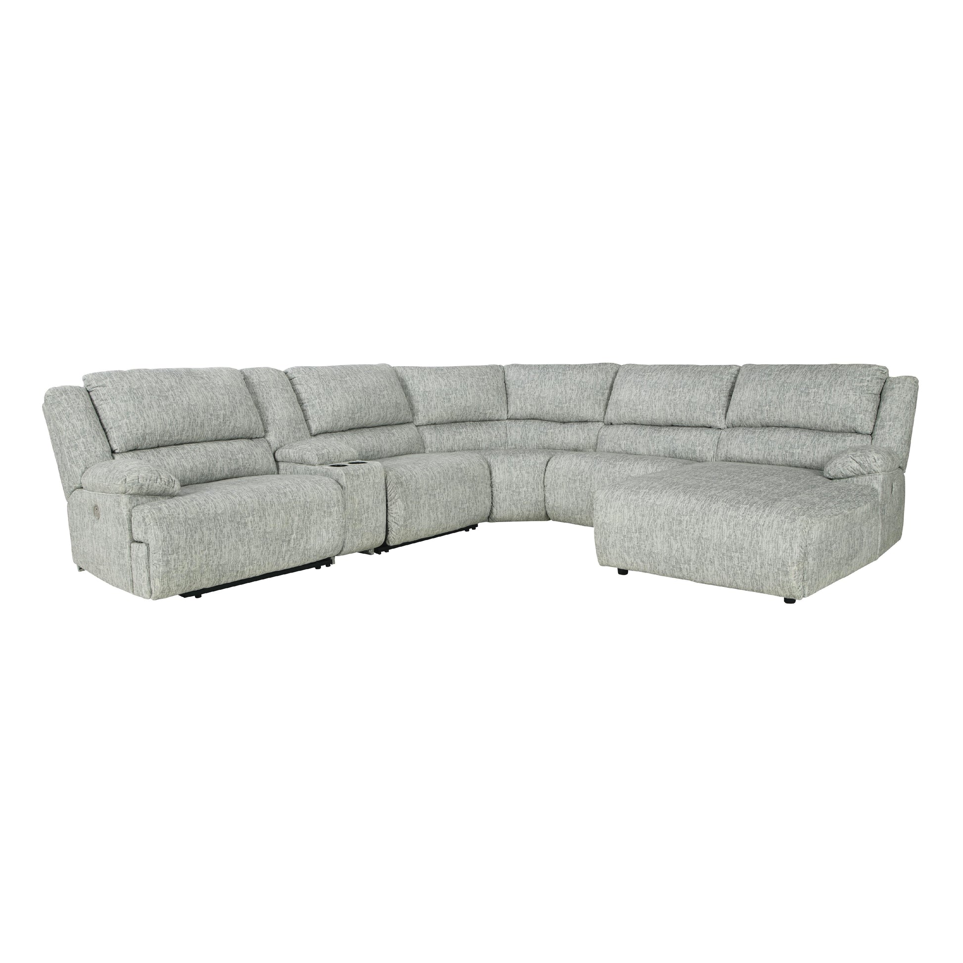 Signature Design by Ashley McClelland Power Reclining Fabric 6 pc Sectional 2930258/2930257/2930219/2930277/2930246/2930297 IMAGE 1