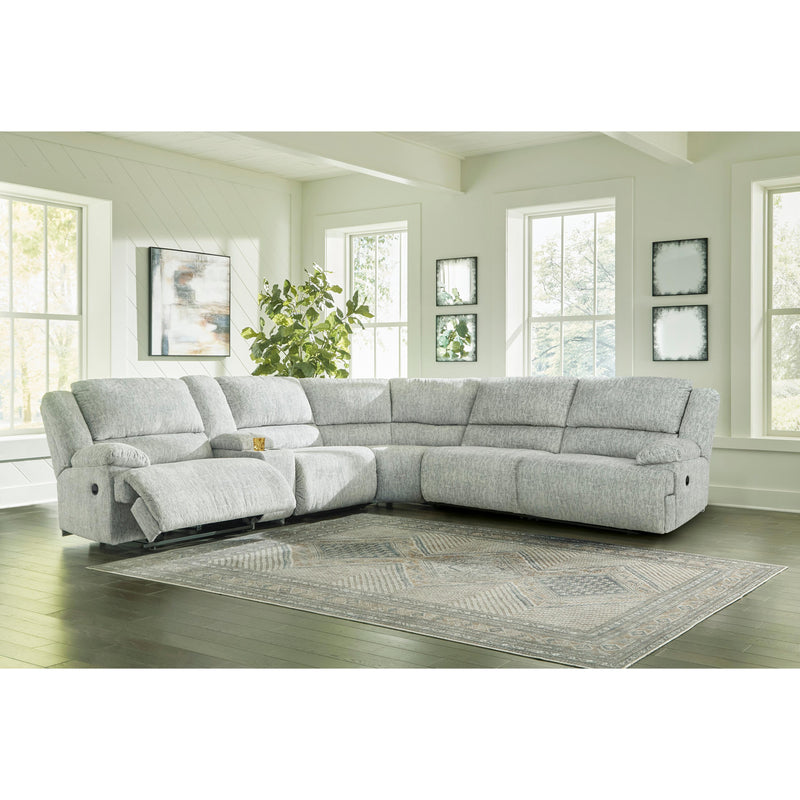Signature Design by Ashley McClelland Reclining Fabric 6 pc Sectional 2930240/2930257/2930219/2930277/2930246/2930241 IMAGE 1