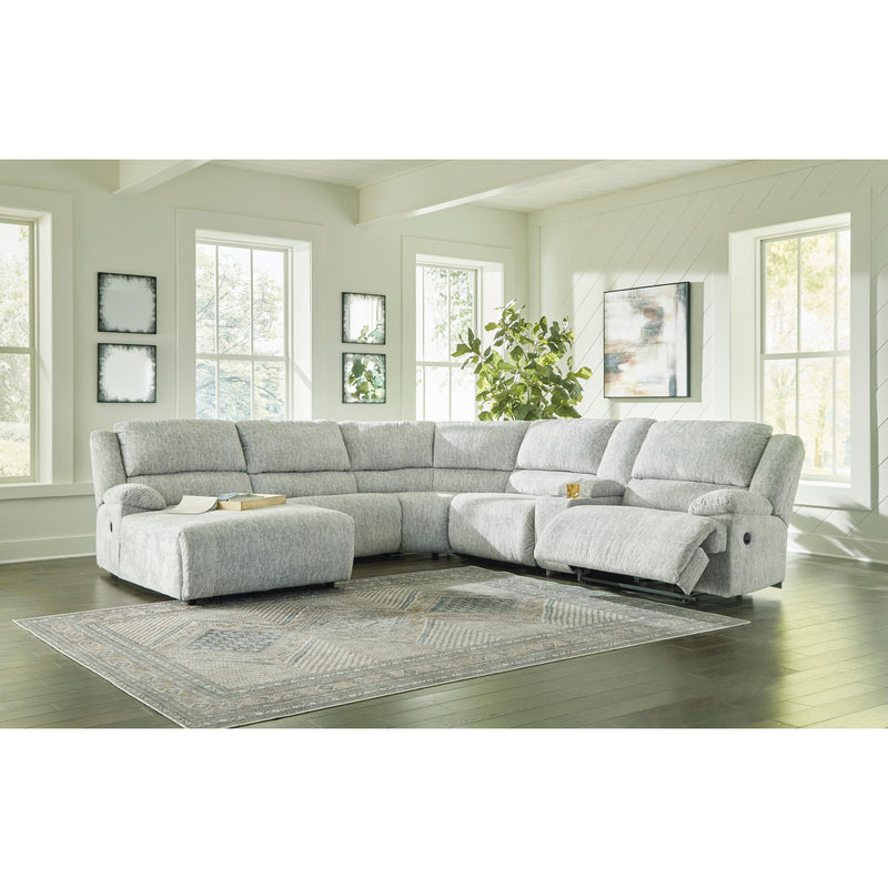 Signature Design by Ashley McClelland Reclining Fabric 6 pc Sectional 2930205/2930246/2930277/2930219/2930257/2930241 IMAGE 3