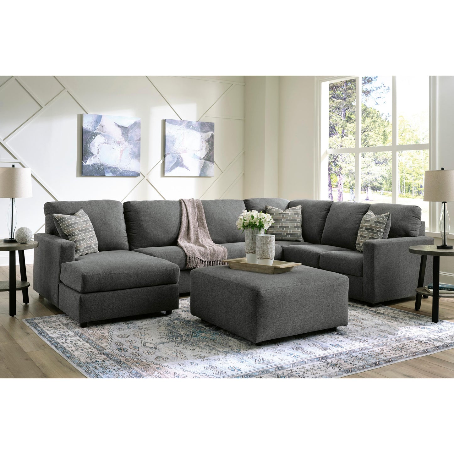 Signature Design by Ashley Edenfield Fabric 3 pc Sectional 2900316/2900334/2900349 IMAGE 5