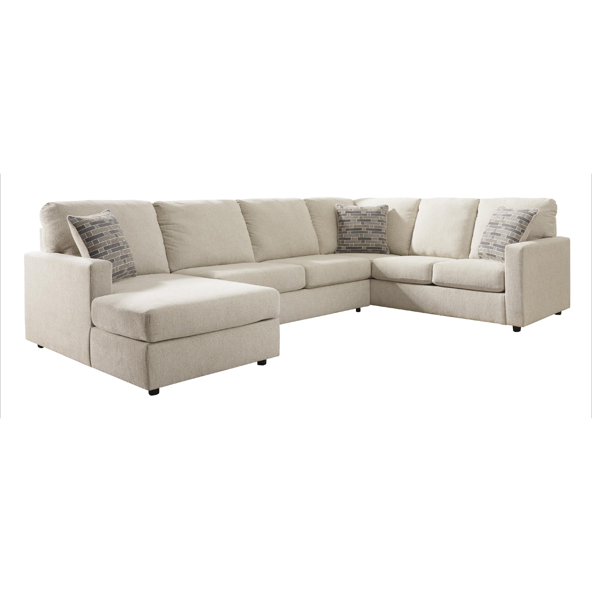 Signature Design by Ashley Edenfield Fabric 3 pc Sectional 2900416/2900434/2900449 IMAGE 1
