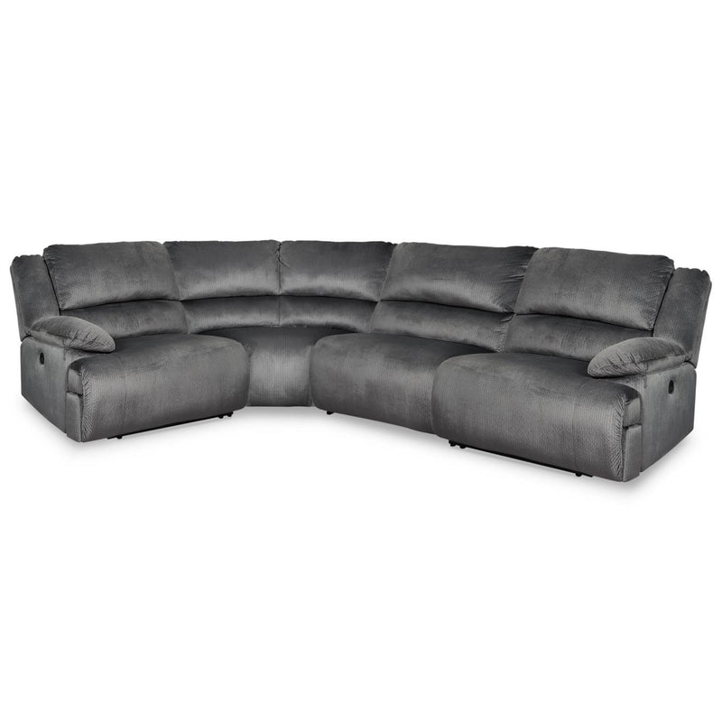 Signature Design by Ashley Clonmel Power Reclining Fabric 4 pc Sectional 3650558/3650577/3650546/3650562 IMAGE 1