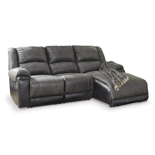  Signature Design by Ashley Nantahala 50301S9 3 pc Reclining Sectional with Chaise IMAGE 1