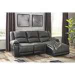  Signature Design by Ashley Nantahala 50301S9 3 pc Reclining Sectional with Chaise IMAGE 2