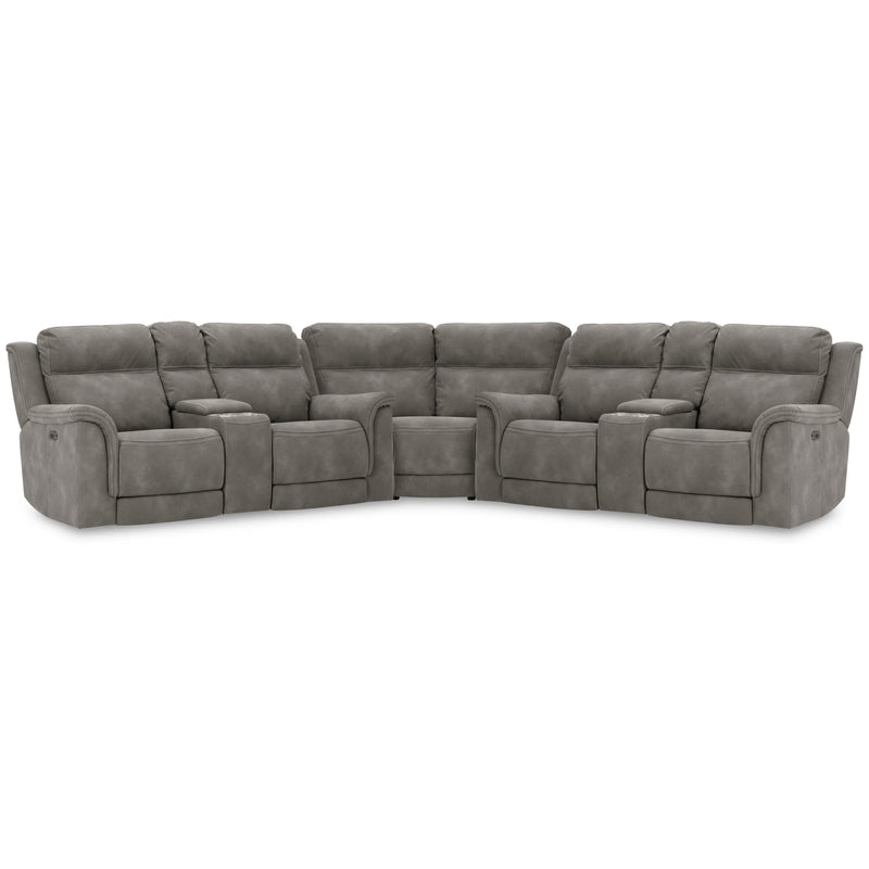 Signature Design by Ashley Next-Gen DuraPella Power Reclining Leather Look 3 pc Sectional 5930118/5930118/5930177 IMAGE 1