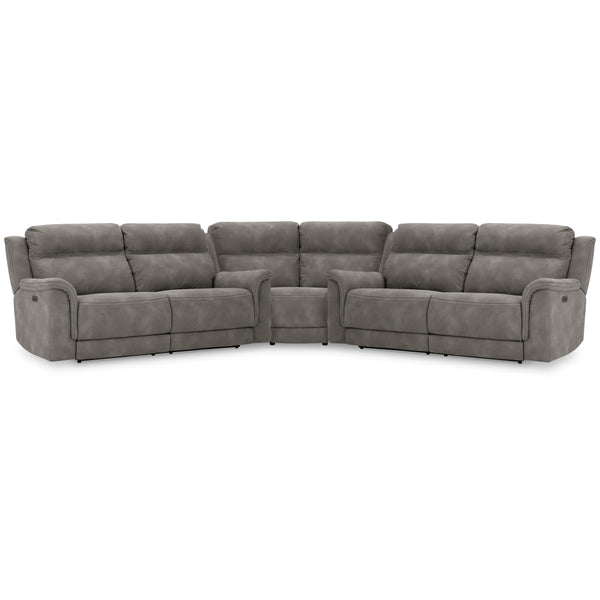 Signature Design by Ashley Next-Gen DuraPella Power Reclining Leather Look 3 pc Sectional 5930147/5930147/5930177 IMAGE 1