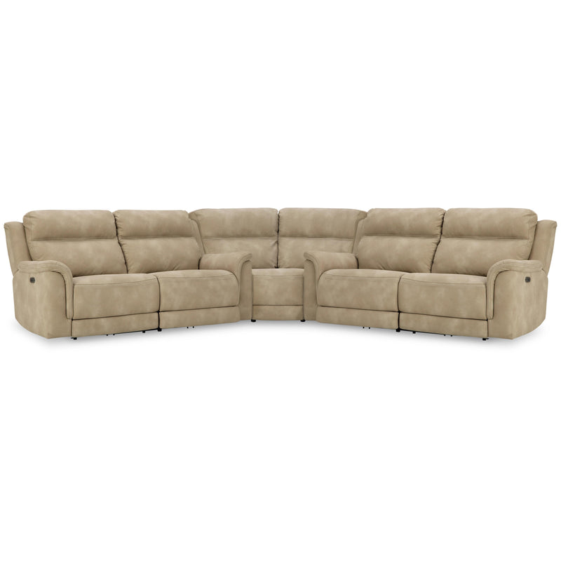 Signature Design by Ashley Next-Gen DuraPella Reclining Leather Look 3 pc Sectional 5930247/5930247/5930277 IMAGE 1