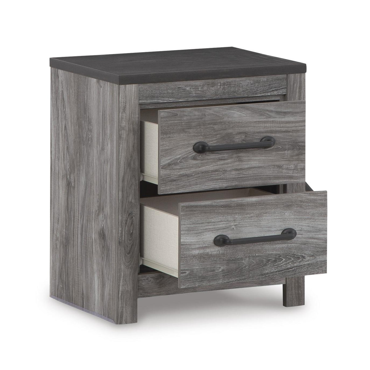  Signature Design by Ashley Bronyan B1290-92 Two Drawer Night Stand IMAGE 2
