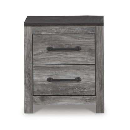  Signature Design by Ashley Bronyan B1290-92 Two Drawer Night Stand IMAGE 3