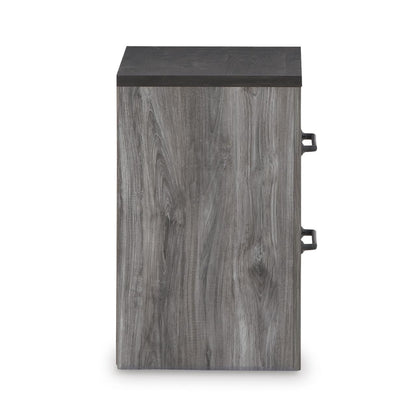  Signature Design by Ashley Bronyan B1290-92 Two Drawer Night Stand IMAGE 4