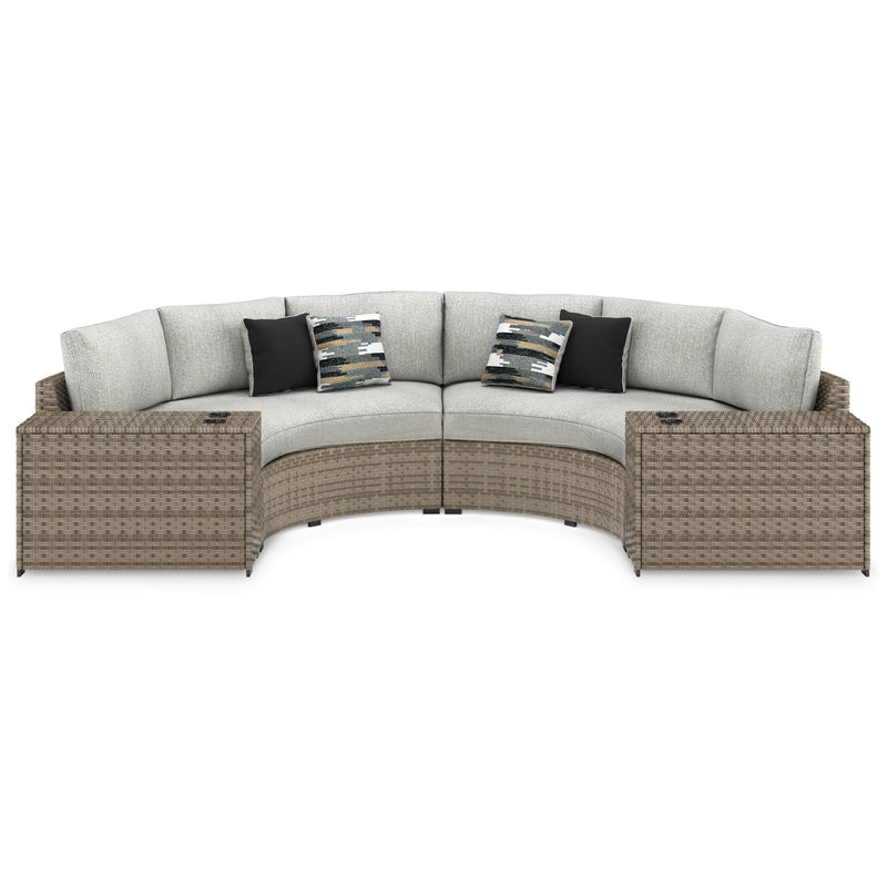Signature Design by Ashley Outdoor Seating Sectionals P458-853/P458-853/P458-861/P458-861 IMAGE 1