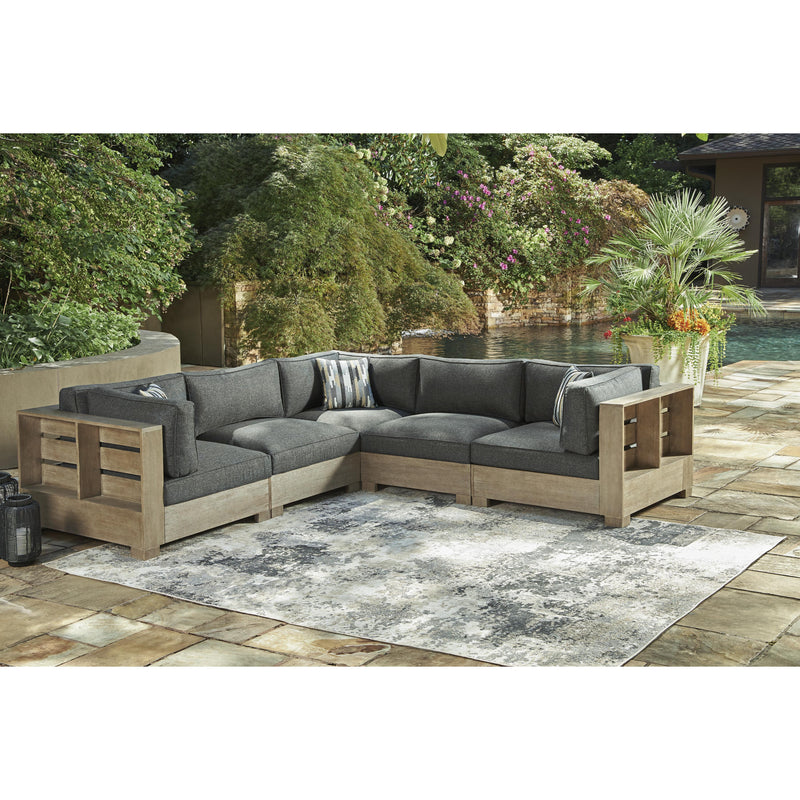 Signature Design by Ashley Outdoor Seating Sectionals P660-875/P660-846/P660-877/P660-846/P660-876 IMAGE 2