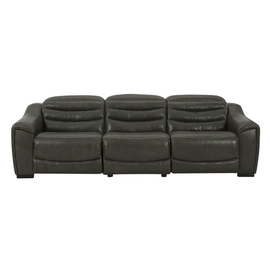  Signature Design by Ashley Center Line U63404S5 3 pc Power Reclining Sectional IMAGE 1
