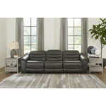  Signature Design by Ashley Center Line U63404S5 3 pc Power Reclining Sectional IMAGE 2