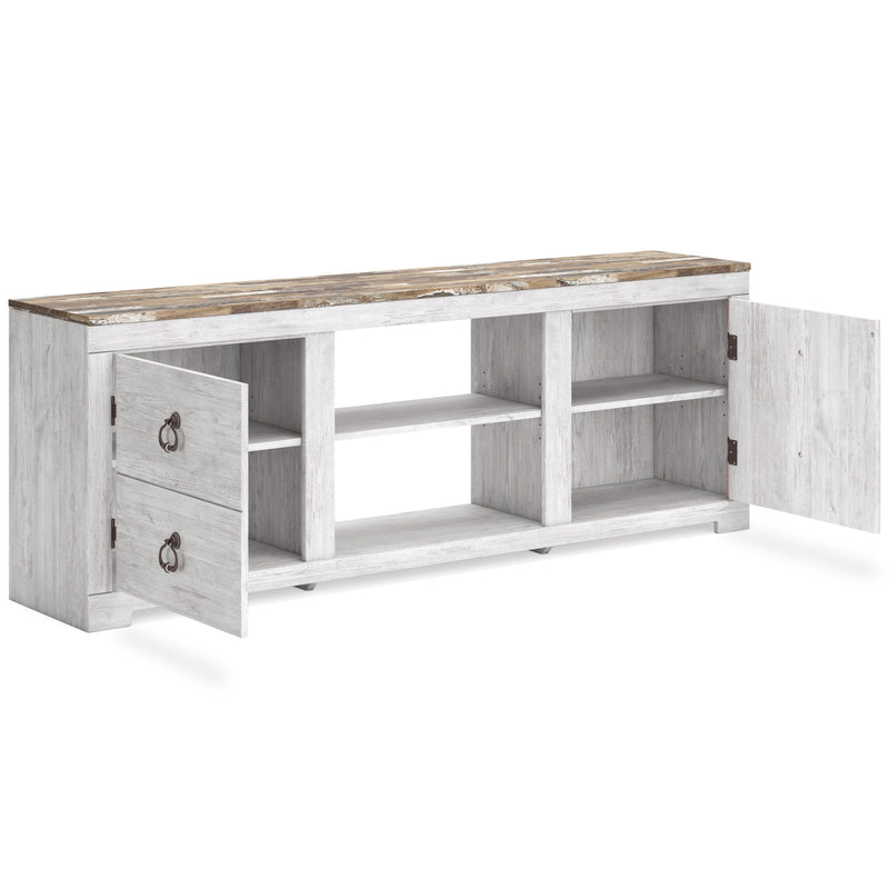Signature Design by Ashley Willowton TV Stand W267-168 IMAGE 2