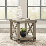  Signature Design by Ashley Aldwin T457T1 Coffee Table and 2 End Tables IMAGE 4
