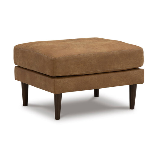 Signature Design by Ashley Telora Leather Look Ottoman 4100214 IMAGE 1