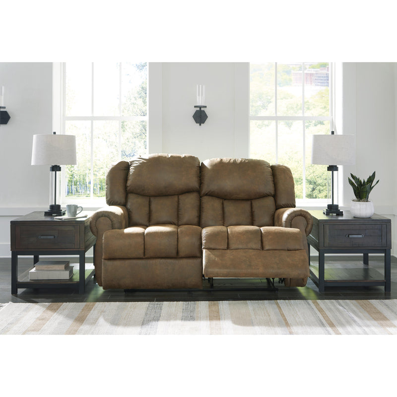 Signature Design by Ashley Boothbay Reclining Leather Look Loveseat 4470486 IMAGE 6