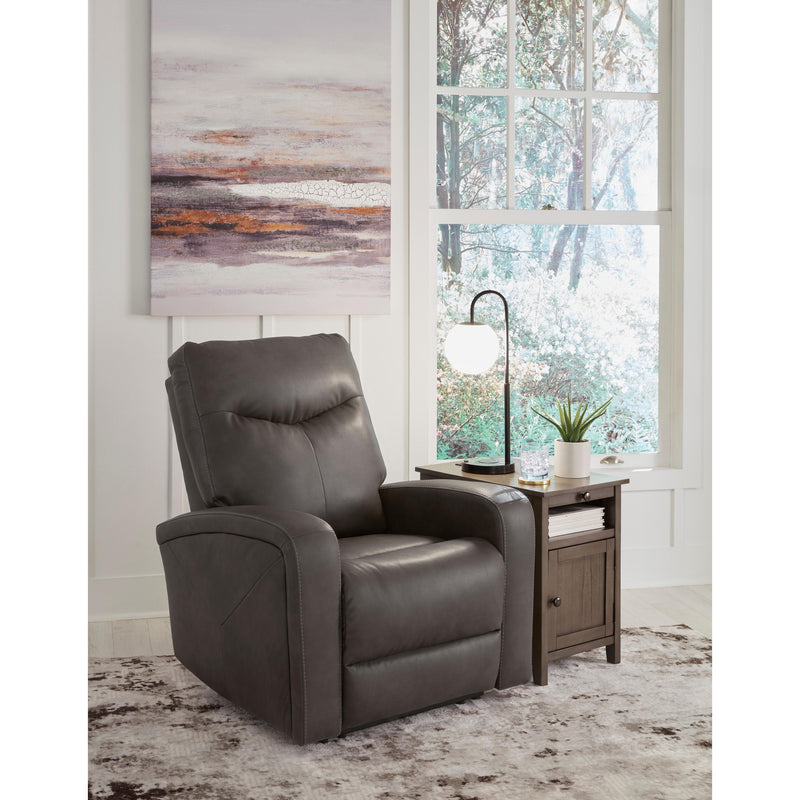 Signature Design by Ashley Ryversans Power Leather Look Recliner 4610506 IMAGE 7