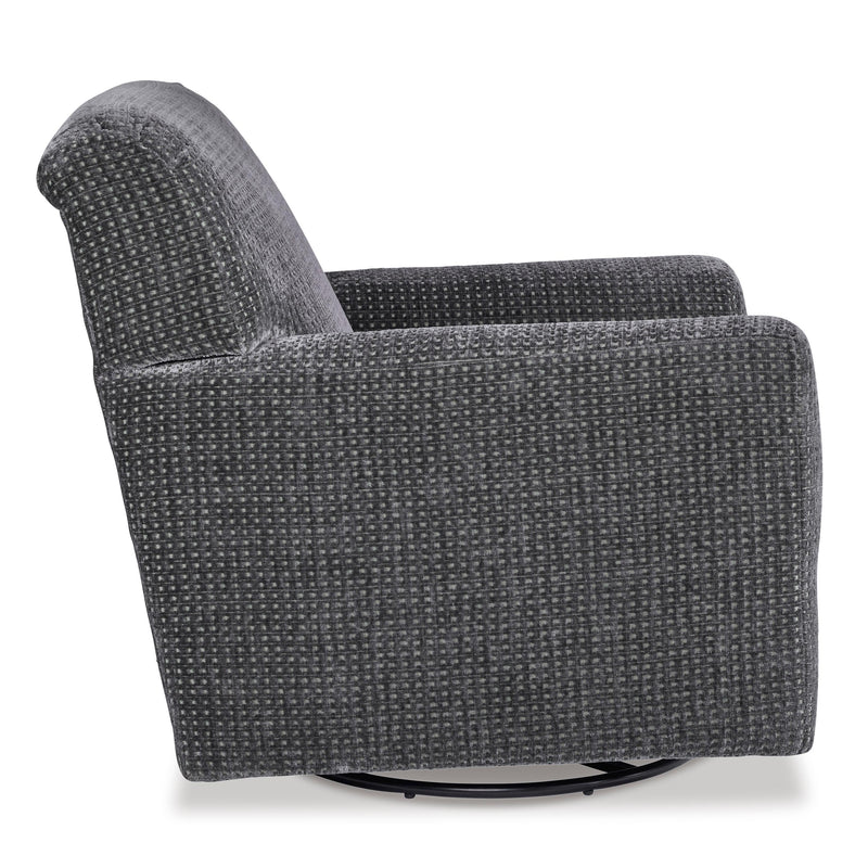 Signature Design by Ashley Herstow Swivel Glider Fabric Accent Chair A3000366 IMAGE 3