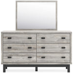 Signature Design by Ashley Vessalli 6-Drawer Dresser with Mirror B1036-231/B1036-36 IMAGE 3