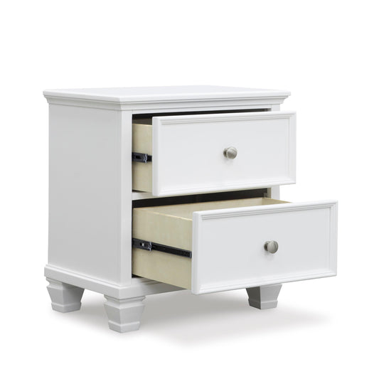  Signature Design by Ashley Fortman B680-92 Two Drawer Night Stand IMAGE 2