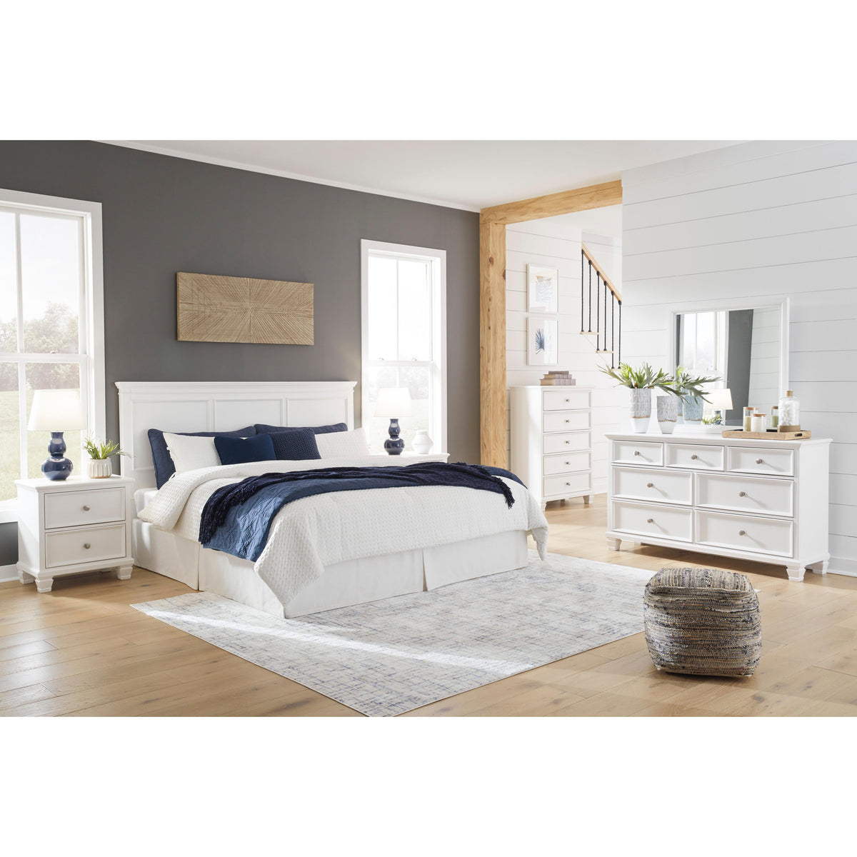  Signature Design by Ashley Fortman B680-92 Two Drawer Night Stand IMAGE 6